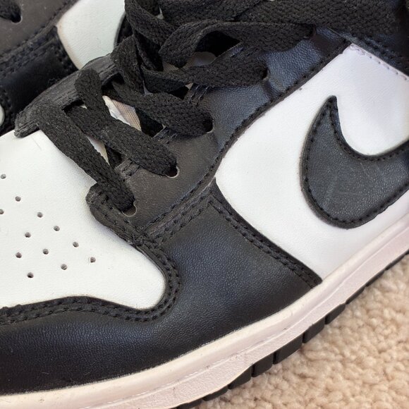 Nike Dunk Low Women's Shoes Sneaker Black & White Size 7 - Picture 11 of 12